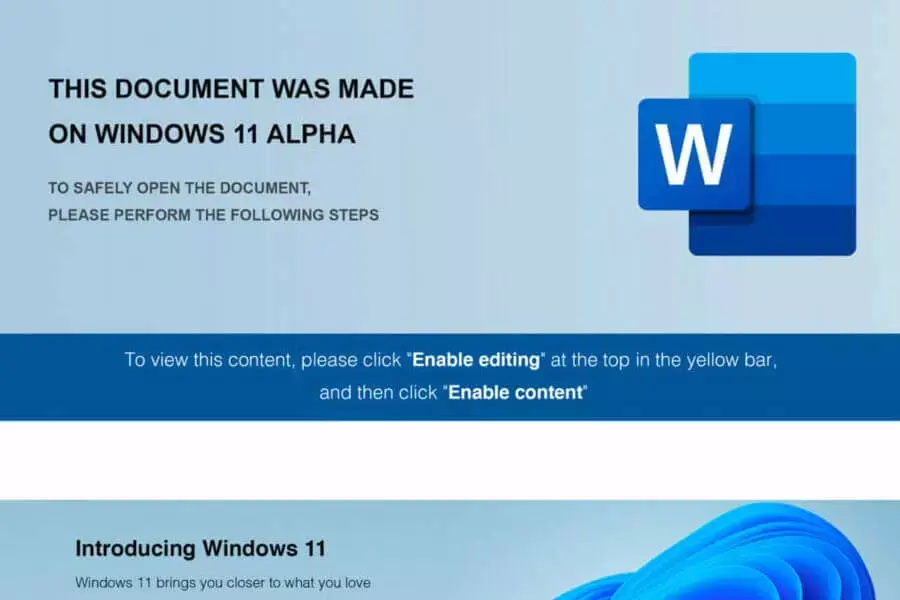 Watch Out For New Phishing Campaign – Windows 11 Alpha